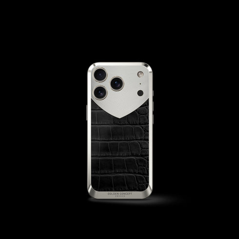 iPhone Case / RST17 - Magnetic Shield Alligator Edition - Matte Black